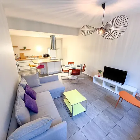Lyon Funky Flat Piscine Et Parking Apartment