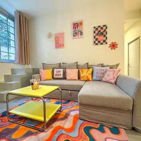 Lyon Funky Flat Piscine Et Parking 아파트 타쌍라데미룬