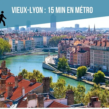 Lyon Funky Flat Piscine Et Parking Tassin-la-Demi-Lune